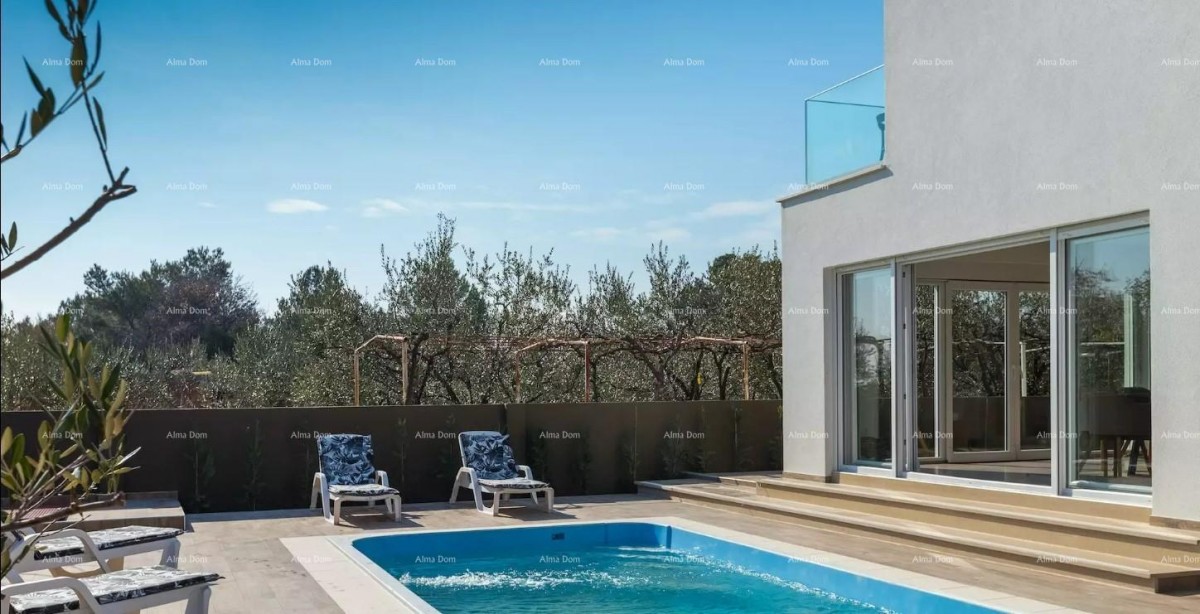 Прекрасный современный дом с видом на море - Фажана! 5