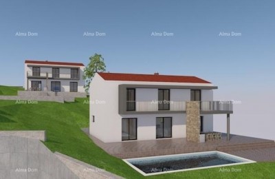 Lijepa, moderna kuća s bazenom, Rakalj!