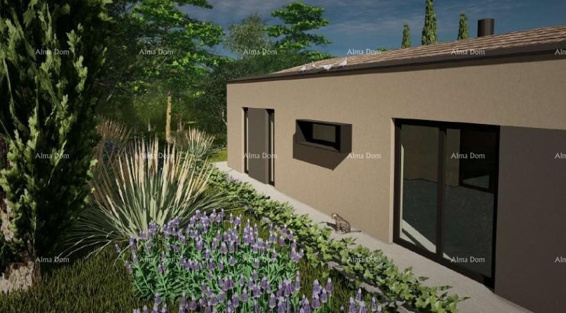 Vendita - terreno edificabile con progetto per la costruzione di una villa unifamiliare, Žminj V1 6