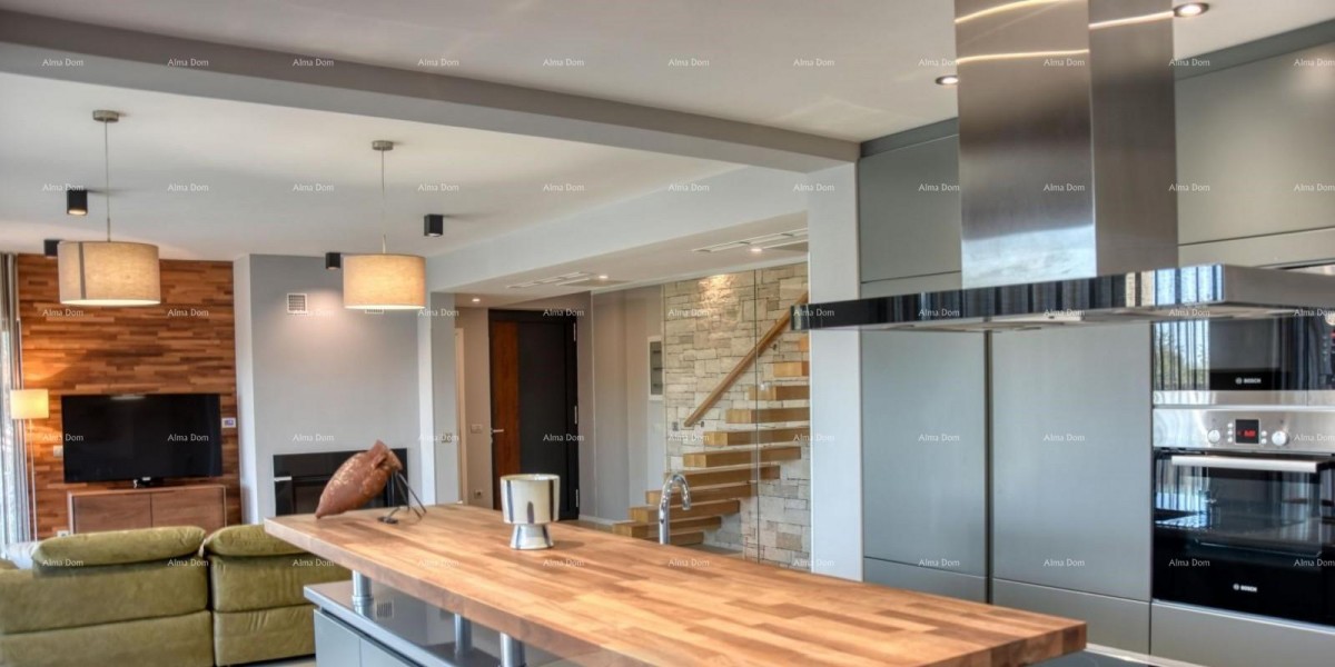 МОДЕРНАНАЯ РОСКОШНАЯ ВИЛЛА С БАССЕЙНОМ 500 М ДО МОРЯ 6