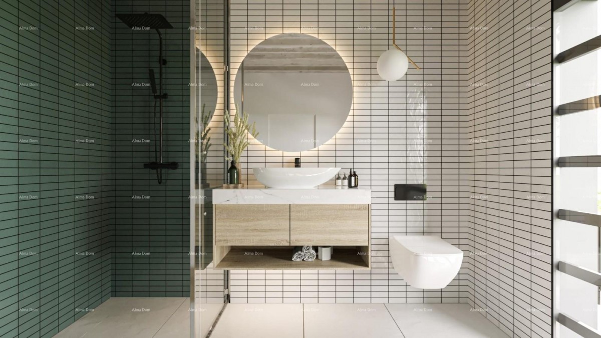 Продажа строительного участка с разрешением на строительство современного семейного дома, вблизи Барбана! 11