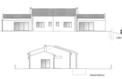 Современная двухуровневая вилла с бассейном на продажу, Кожляни, Барбан!