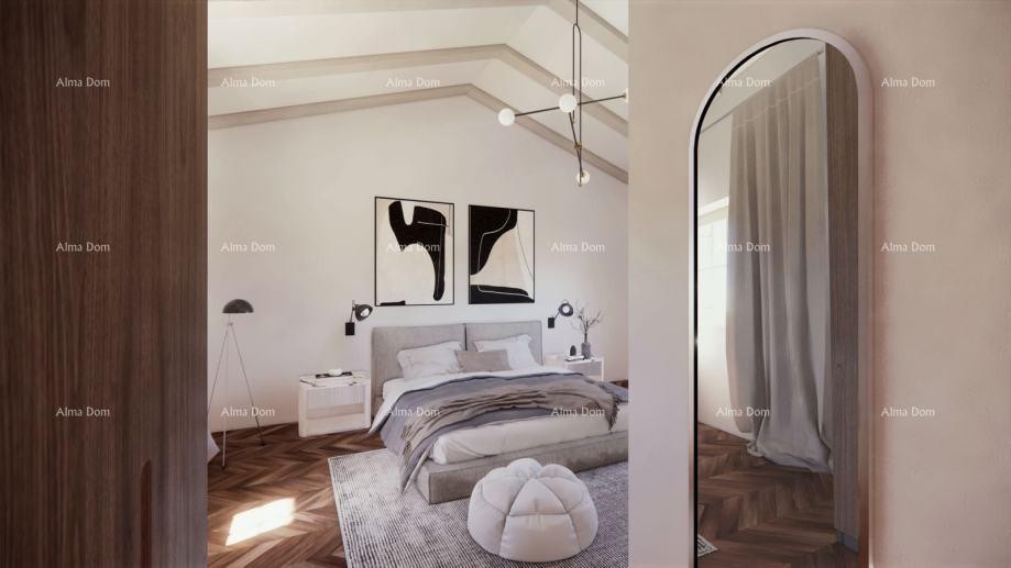 Prodaja - kombinirano zemljišče z idejnim projektom in pogledom na morje, Grožnjan! 6