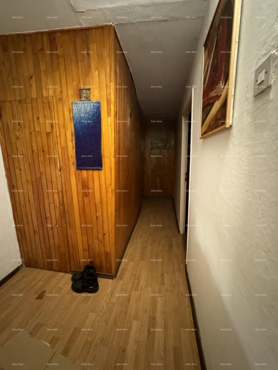 A house with a yard near the center, Buje! 14