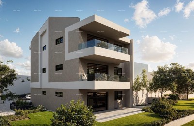 Novi projekt – stan u Valbandonu, 650 m od mora. Novogradnja.