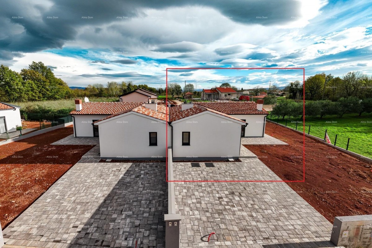 BARBAN, KOŽLJANI - New construction / Duplex, right part. Ecological place 4