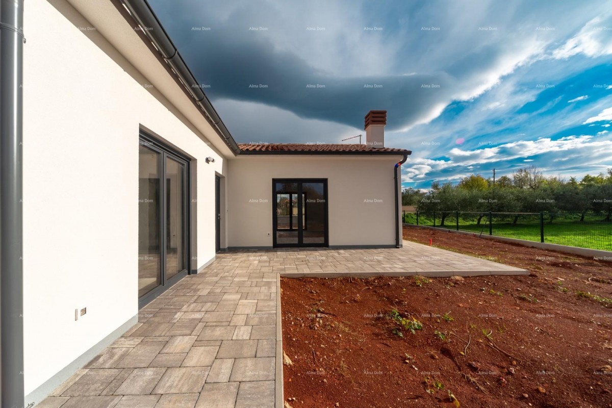 BARBAN, KOŽLJANI - New construction / Duplex, right part. Ecological place 6