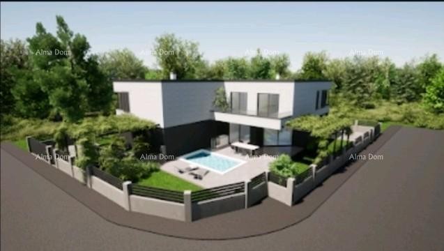 Liznjan, duplex house with pool 120m2. 2