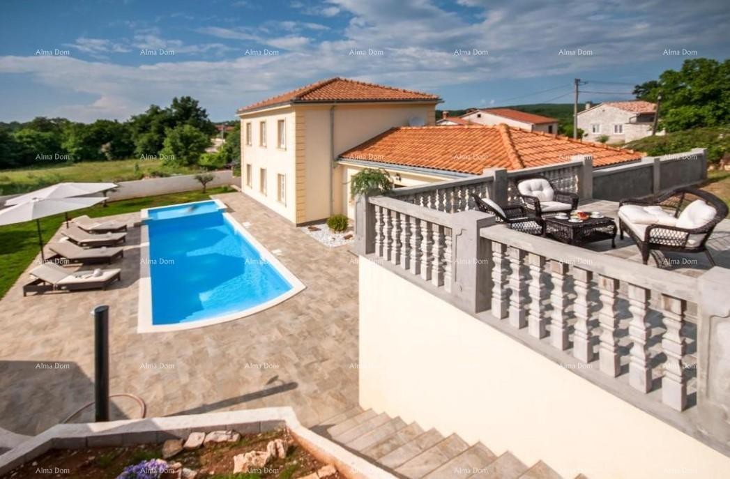 Villa with swimming pool for sale, near Barban 17