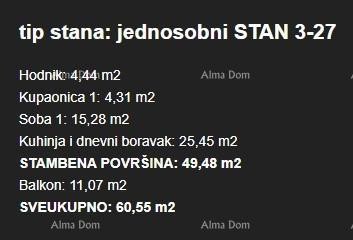 UMAG – Novogradnja! Stan v modernem stanovanjskem kompleksu z dvema parkirnima mestoma, S 3-27 12