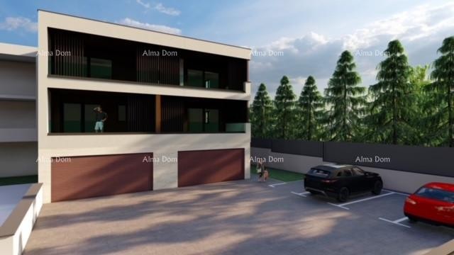 PULA, NOVOGRADNJA, STAN 80,7 m² S TERASO IN PARKIRNIM MESTOM 1