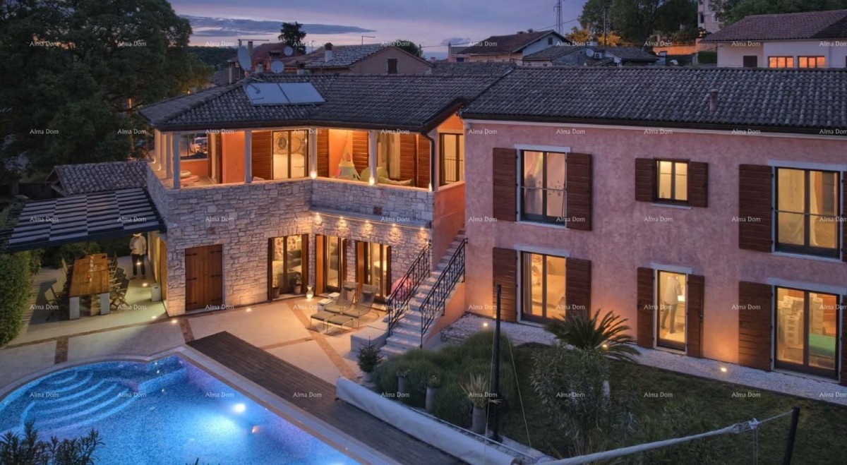 Luksuzna, istarska, kamena vila s bazenom u toskanskom stilu, Rovinj! 2