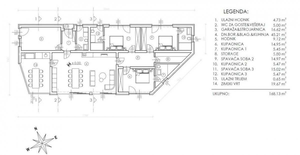 Prodaja građevinske parcele s građevinskom dozvolom za izgradnju moderne obiteljske kuće, blizina Barbana! 8