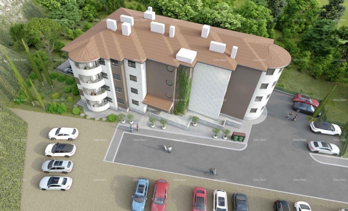 Продажа квартир в строящемся новом жилом комплексе, недалеко от суда, Пула! 8