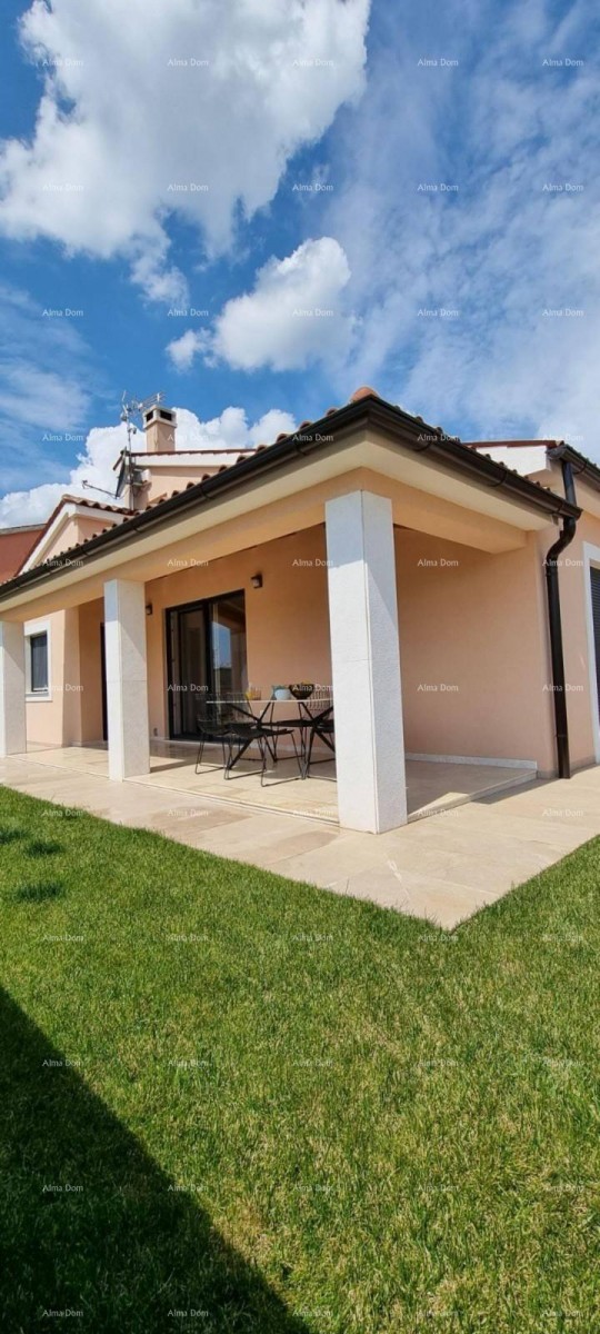 The Scar of the Town of Svetvinčenat. A Double House Surrounded by Greenery. 2