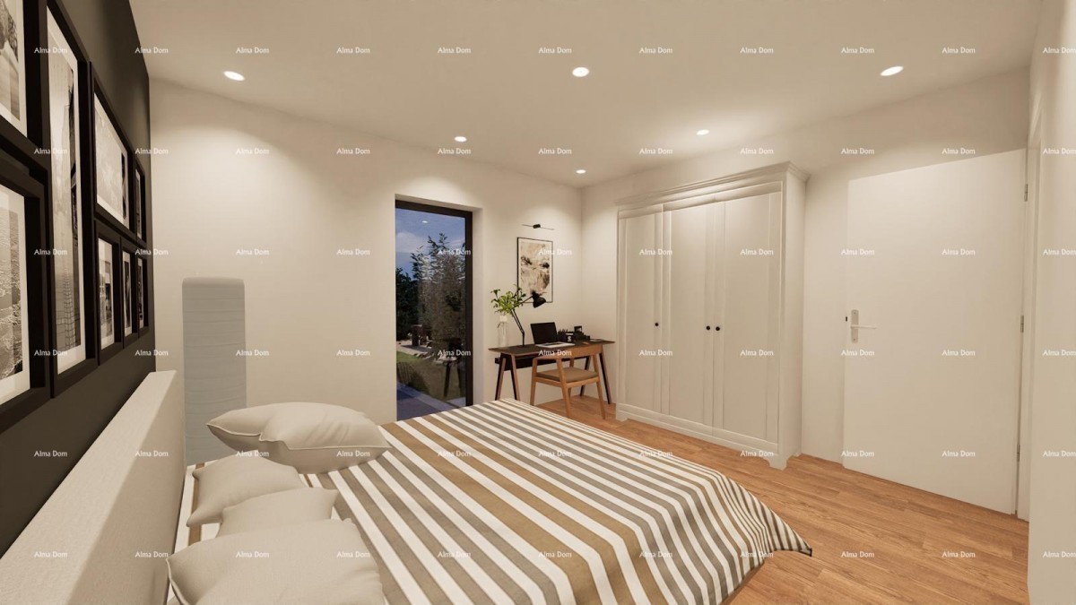 Peroj! Vendita di un appartamento in un nuovo progetto residenziale, a soli 200 m dal mare. 1