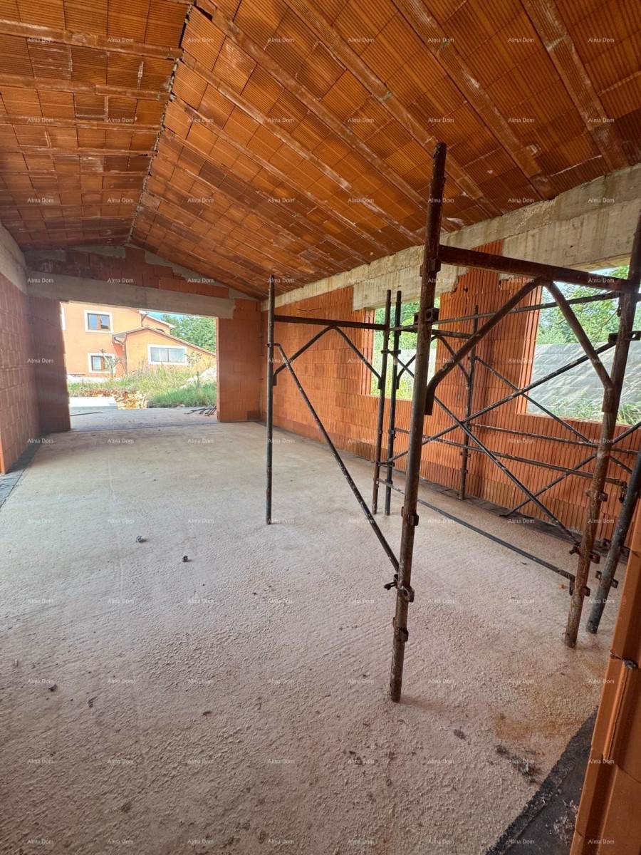 For sale: single-story house with a pool - currently in rough construction phase, Sveti Petar u Šumi - near Pazin! 9