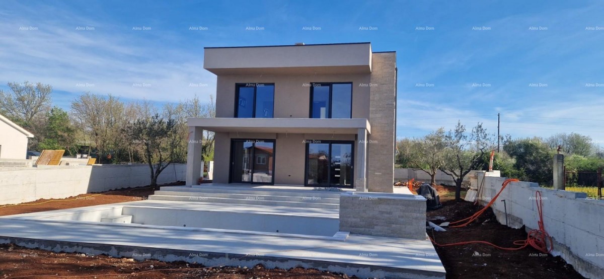 ГАЛИЖАНА - Продажа современного дома с бассейном, джакузи и видом на море! 13