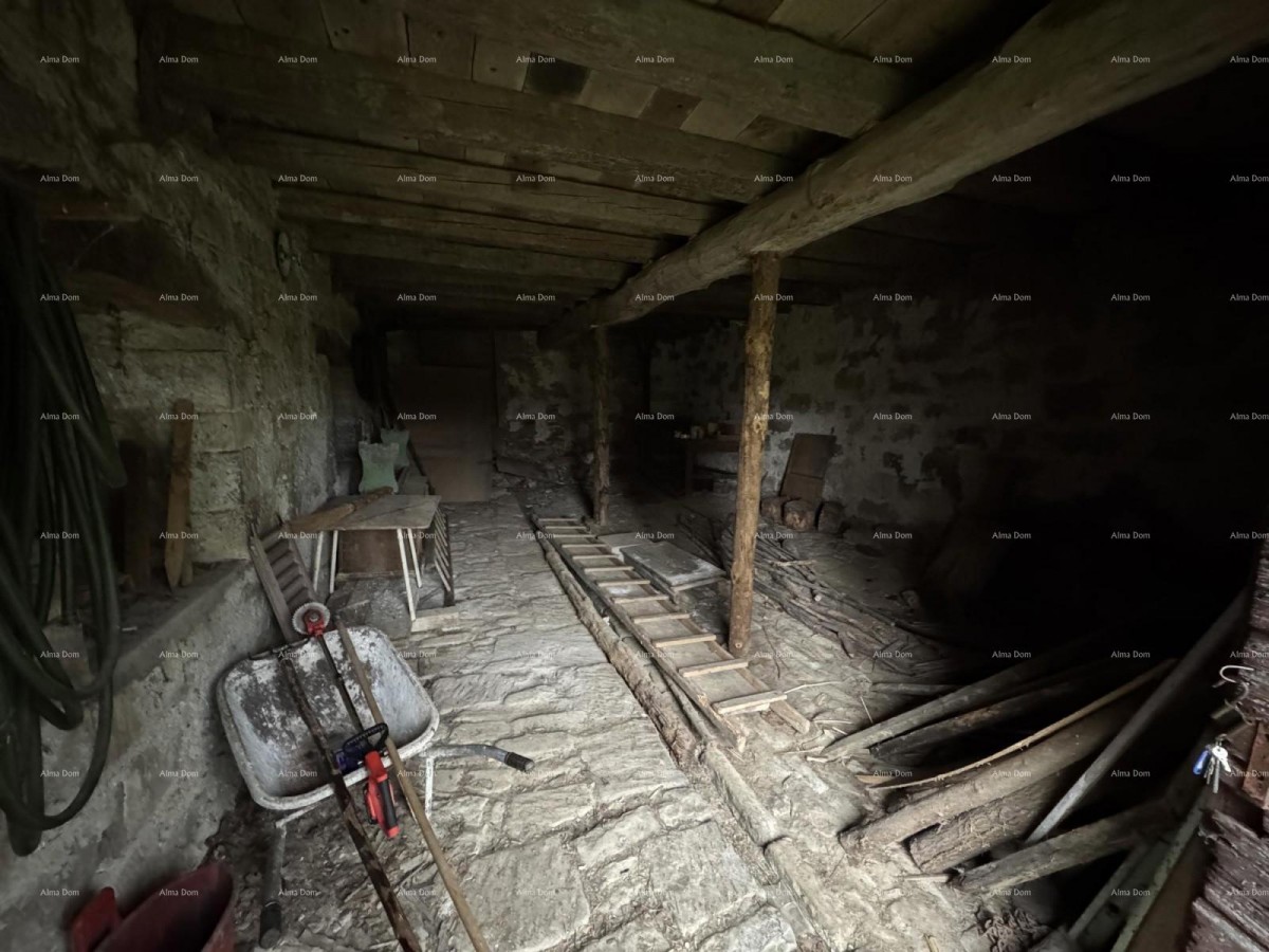 Vendita - casa in pietra istriana con terreno edificabile, in un paese più piccolo, vicino a Buzet! 10