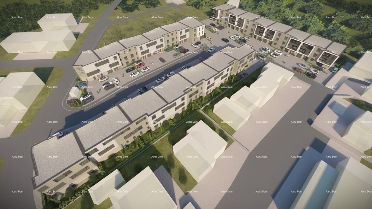 Prodaja! Stan v novogradnji s 3 spalnice in dvema parkirnima mestoma, Pula, Valdebek! Z21-S4 7