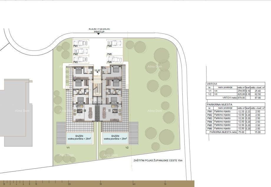 Роскошная резиденция в Ровине – 129 м² + 400 м² САД, БАССЕЙН 14
