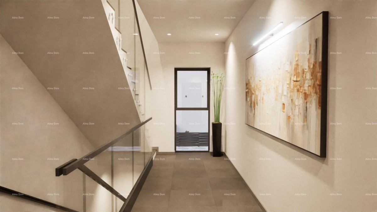 Sale - New, modern apartments near the sea with parking spaces and a yard, Peroj! Sea view! Z2-S2 17