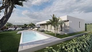 Sveta Nedelja – villa moderna con piscina 1