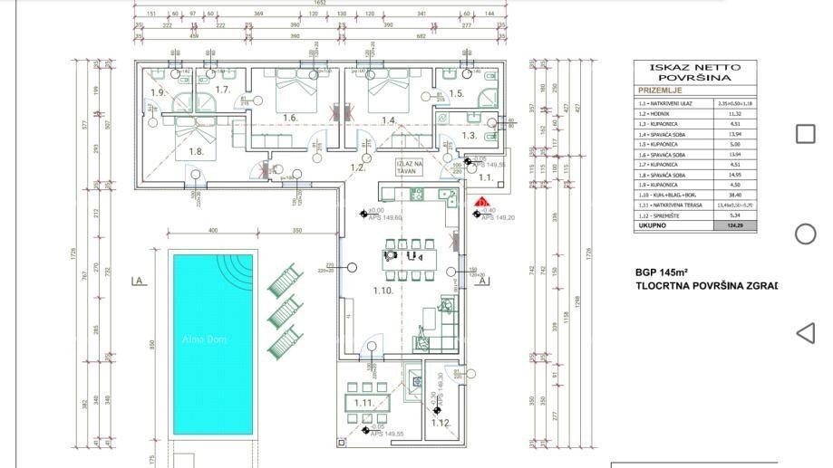Marčana, casa di 125 m² con piscina 20