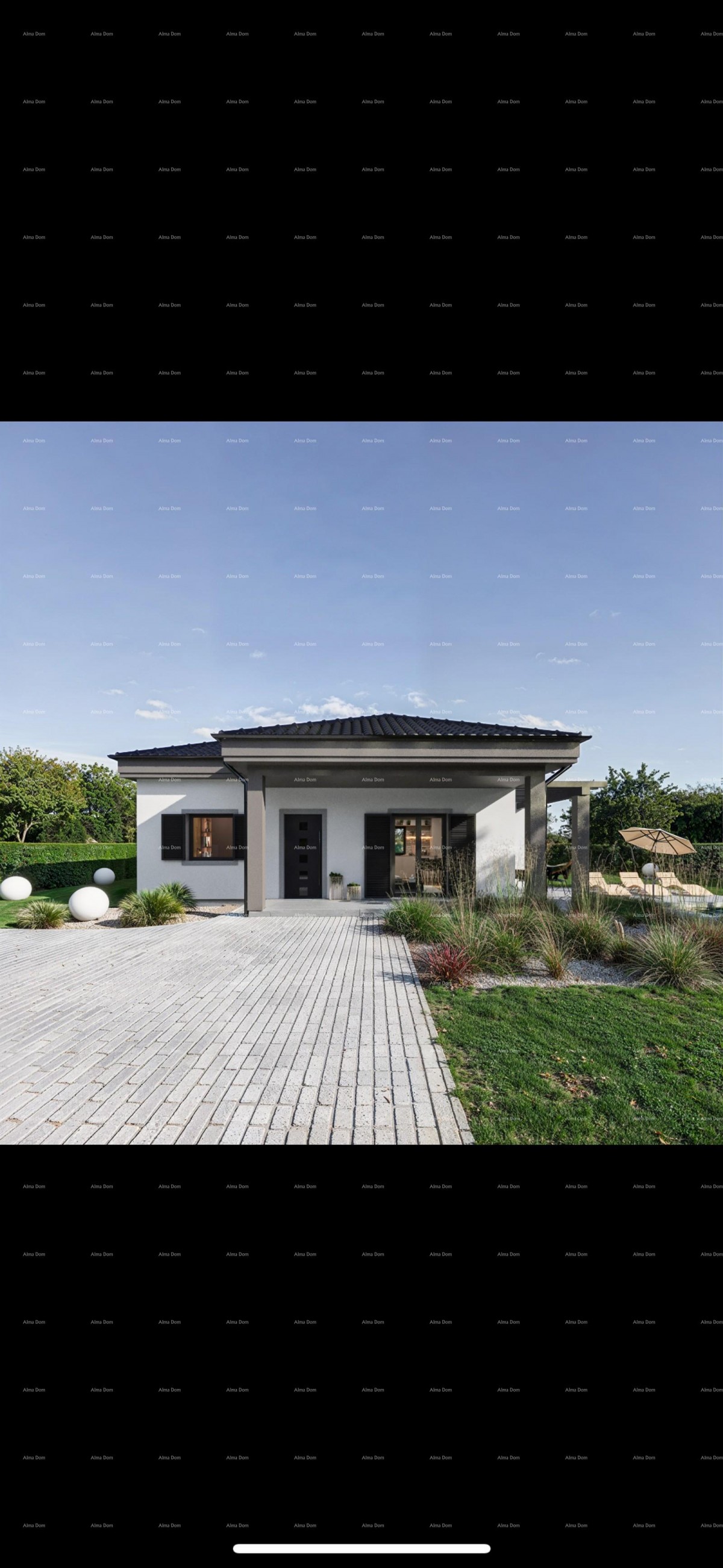 House in shell construction phase with a pool – a quiet location for the perfect family home or vacation. 7