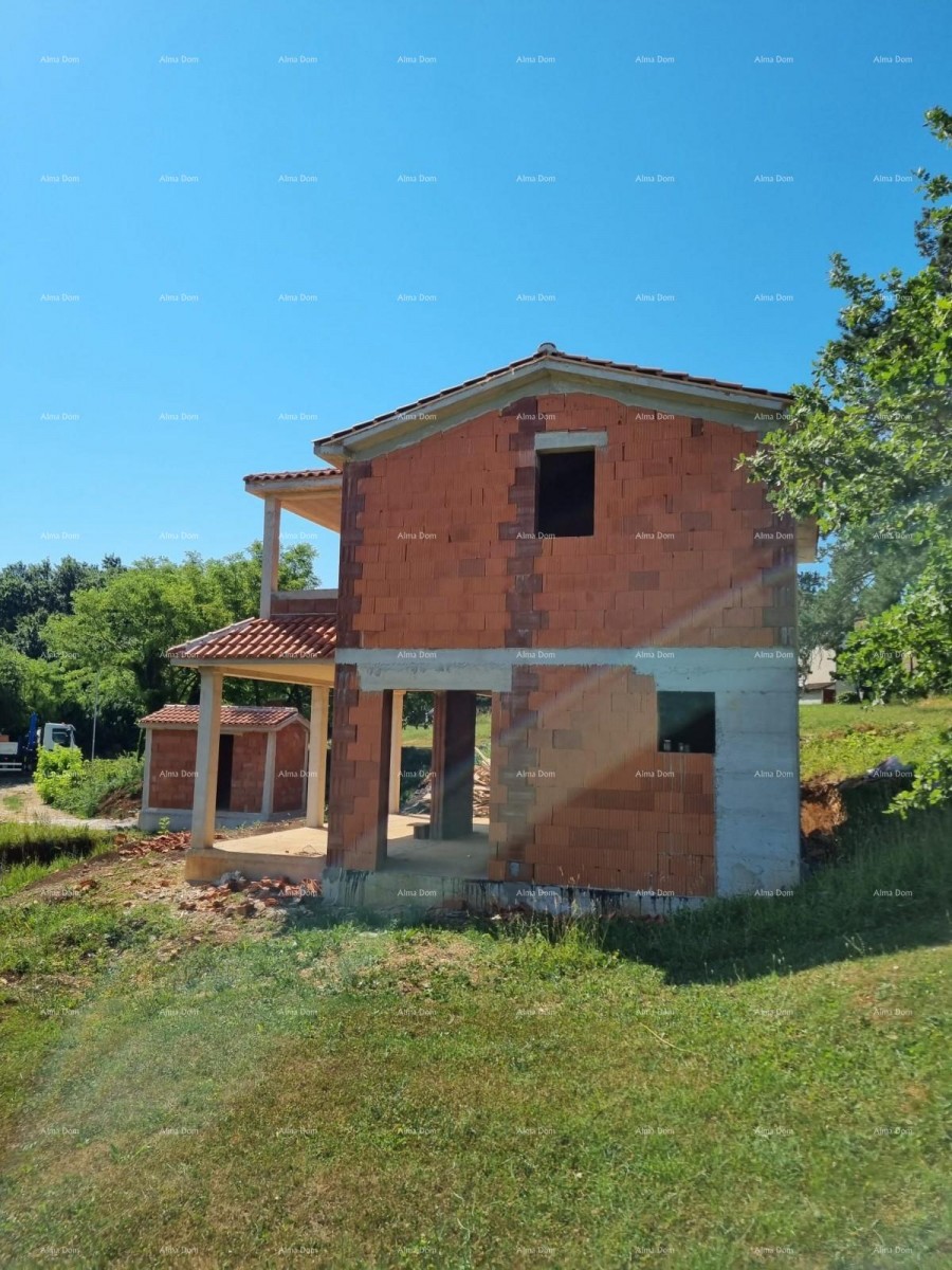 Prodaja samostojeće kuće u Roh-Bau fazi s okućnicom  - Pazin okolica 7