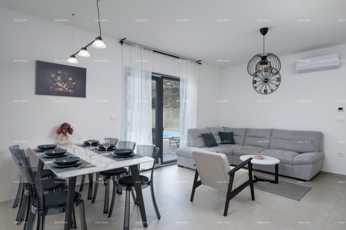 Prodaja novoizgrajene, moderno opremljene hiše s bazenom, Rakalj! 11