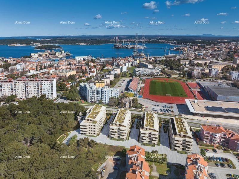 Apartments for sale in a new residential project in an exclusive location, 300 m from the sea, Pula, STOJA. 6