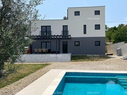 Modern house with a pool in Pula, just 1500 m from the sea 2