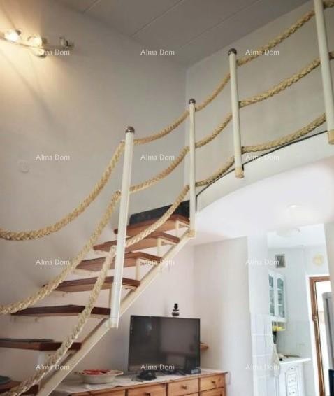 ČERVAR PORAT - Appartamento duplex arredato con balcone, 38 m² 2