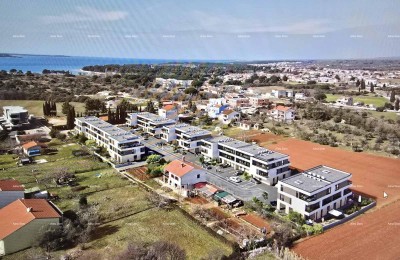 Vendita di appartamenti con posto auto nel nuovo complesso residenziale, Štinjan!