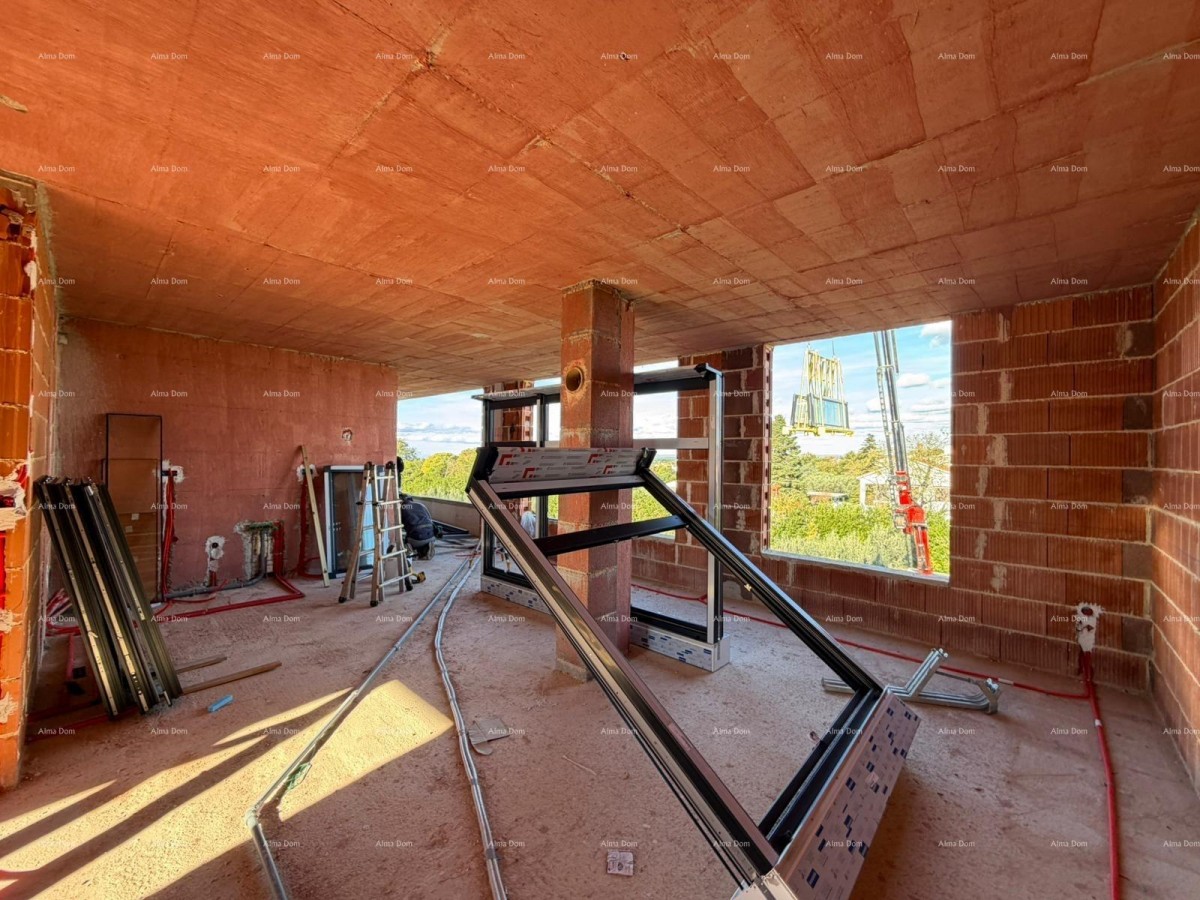 Prodaja modernih stanov v novem stanovanjskem projektu, pogled na morje, Štinjan, B4 26