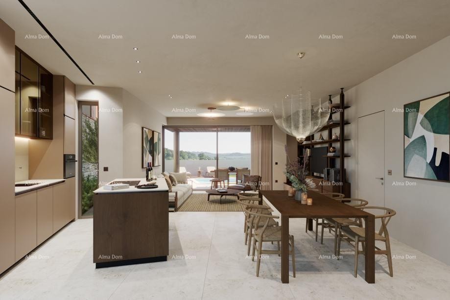 Современный дом в ряду с бассейном, 148.56 м² 8