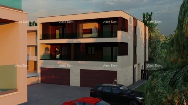 PULA, NOVOGRADNJA, STAN 80,7 m² S TERASO IN PARKIRNIM MESTOM 4