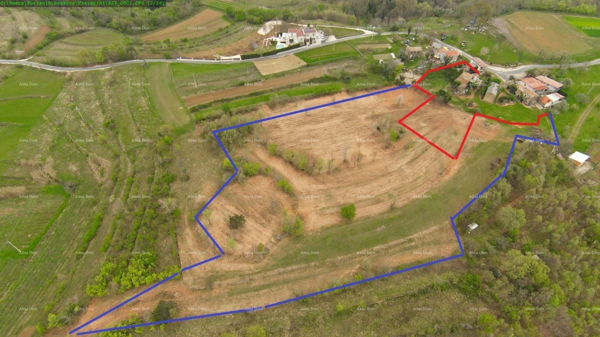 Renovirajte svoju oazu u Oprtalju: kamene kuće na velikoj parceli s potencijalom 11