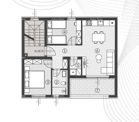 Appartamenti in vendita in un nuovo complesso residenziale, Štinjan! 15