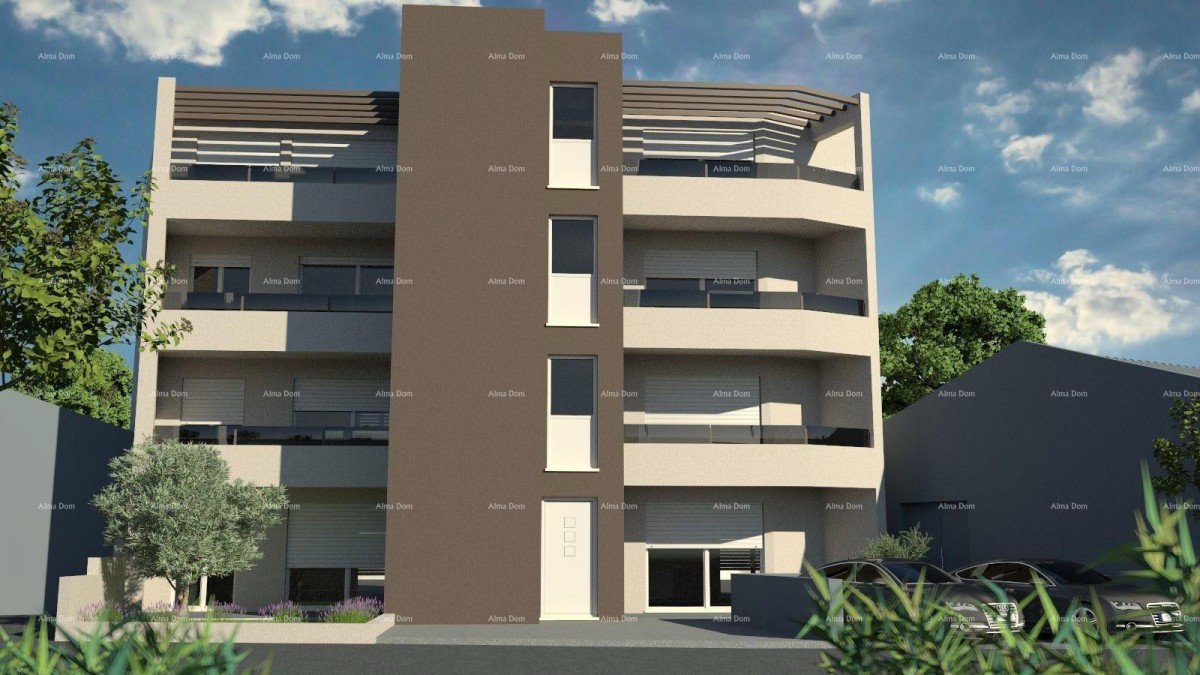 Vendita - appartamento con terrazza in un nuovo progetto residenziale, Ližnjan! S7 3