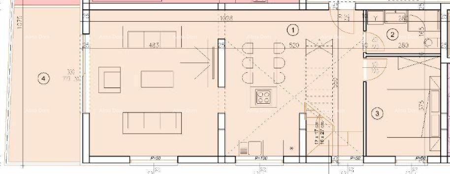 Novo! Prodaja stanova na odličnoj lokaciji u novom stambenom kompleksu, Medulin! 8