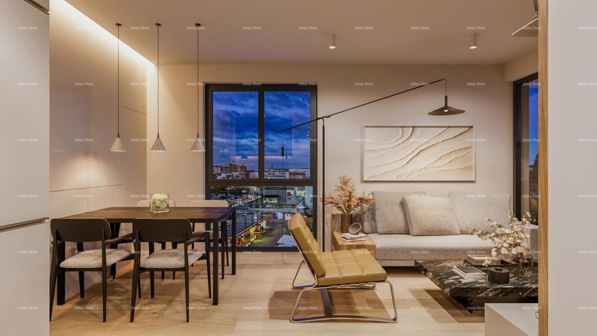 Pula! Multi-family, modern building with an elevator, close to the center. 17