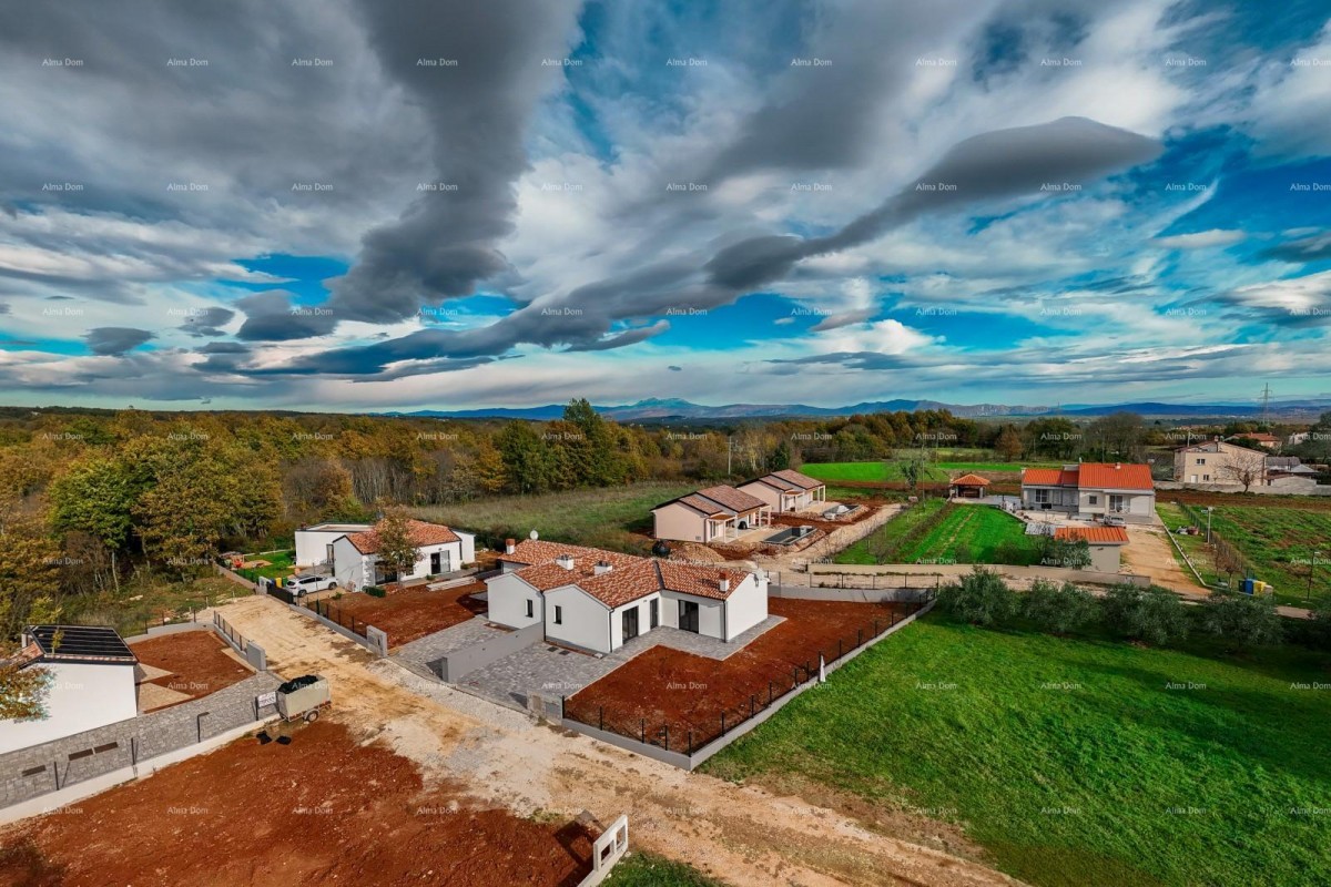 BARBAN, KOŽLJANI - New construction / Duplex, right part. Ecological place 15