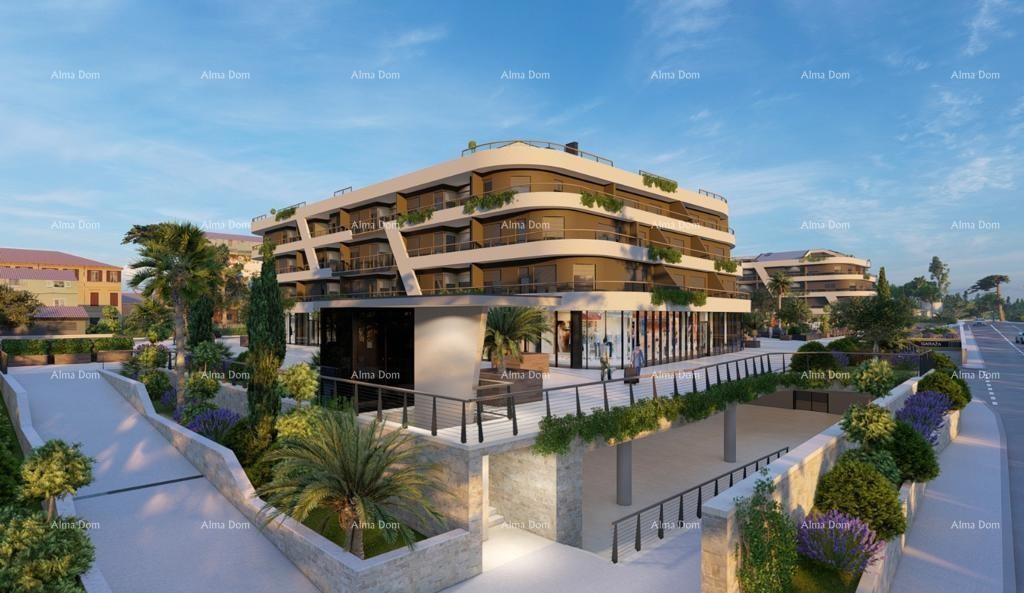 Poreč, residential and commercial building under construction with apartments and underground garages 6