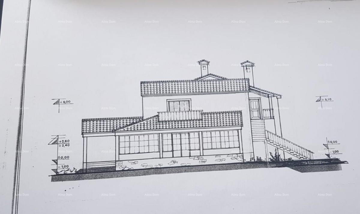 Umago. Una bella casa con sei appartamenti. 20