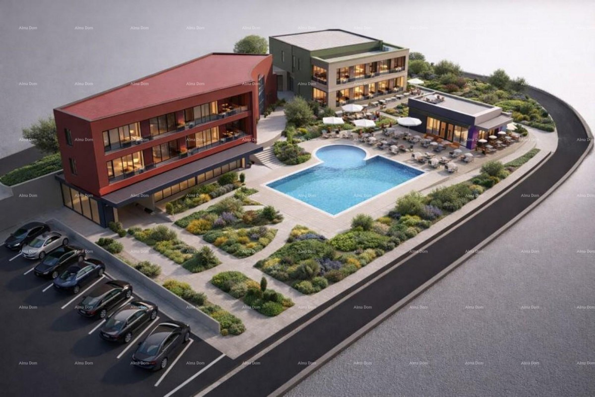Premantura – terreno edificabile attraente per uso turistico (T2) di 2317 m², a 300 m dal mare 1