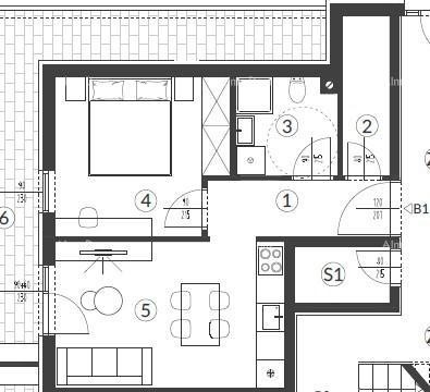 Sale of apartments in the new project, Pula! B1 6