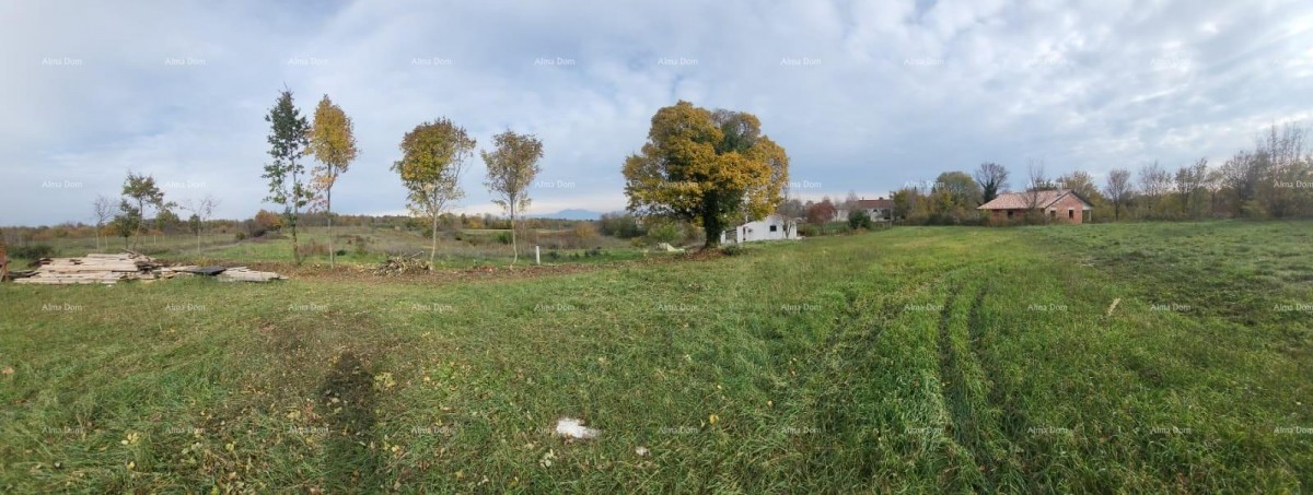 Продажа строительного участка с разрешением на строительство современного семейного дома, вблизи Барбана! 12