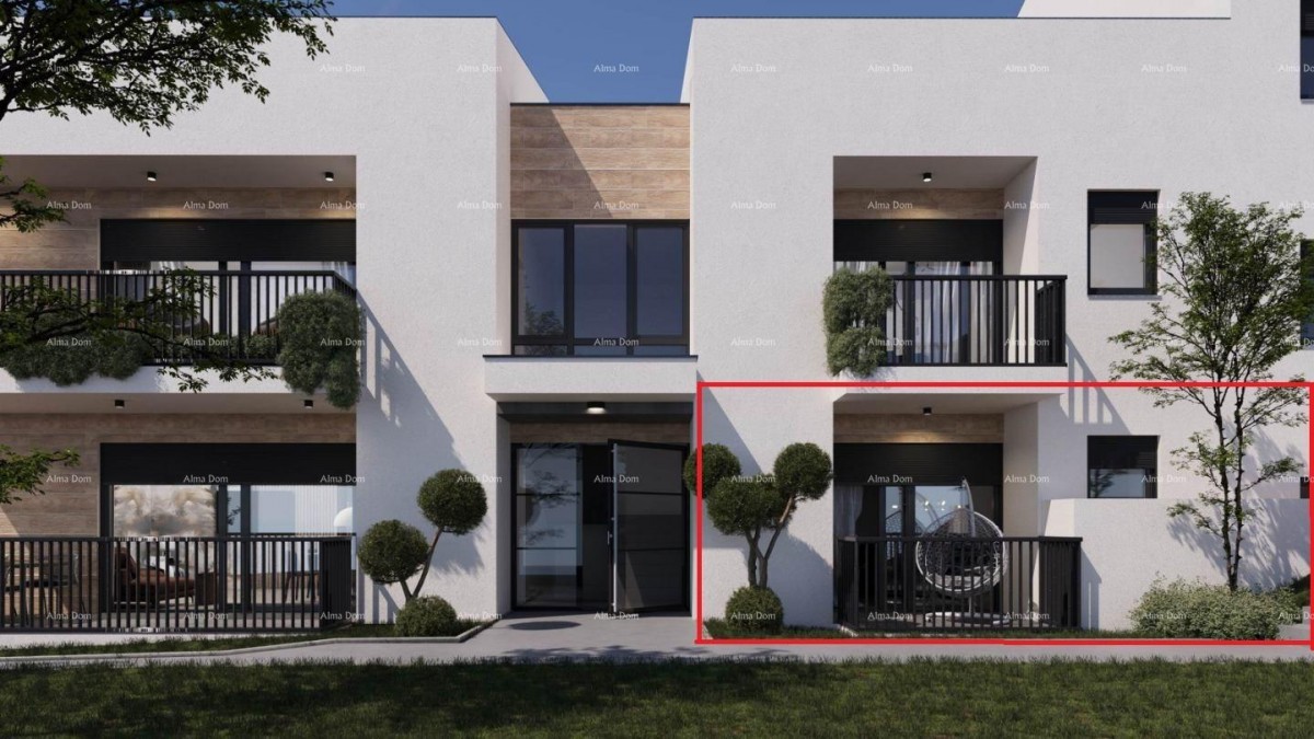 ŽMINJ – family apartment on the ground floor in a quiet environment (Apartment C) 2